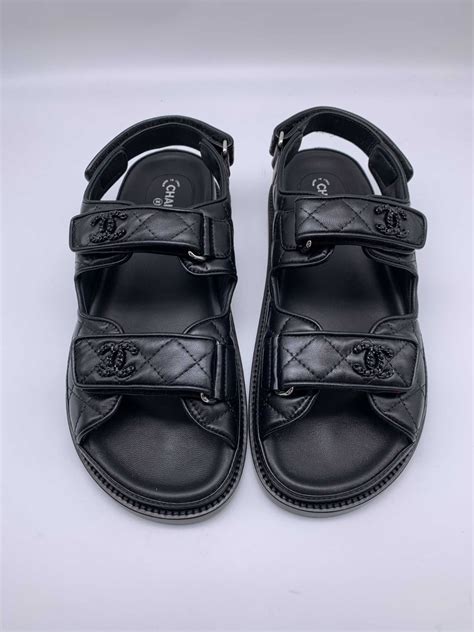 dad sandale chanel|chanel dad sandals for sale.